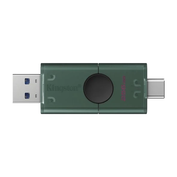 Kingston DTDEG2/256GB 256GB USB-A + USB-C 3.2 Gen 1 DataTraveler DuoG2 Flash Bellek ürün görseli 1