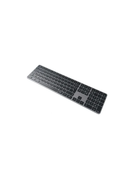MEETİON İkey C230 Ultra İnce Tam Boy Bluetooth Kablosuz Klavye Mouse Set Uzay Grisi ürün görseli 1