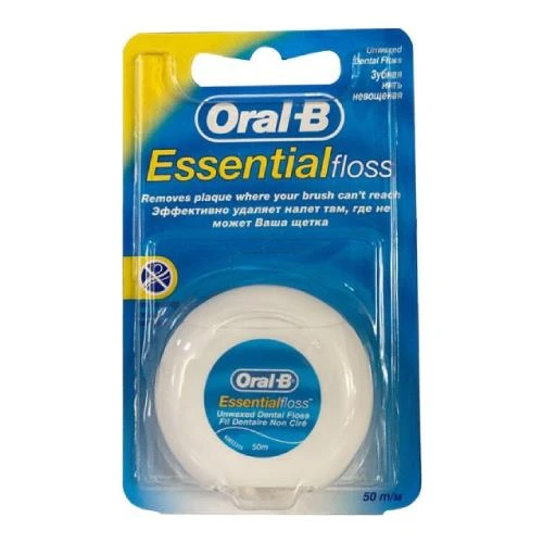 Oral-B Essential Floss Mint Waxed 50 M Diş İpi ürün görseli 1