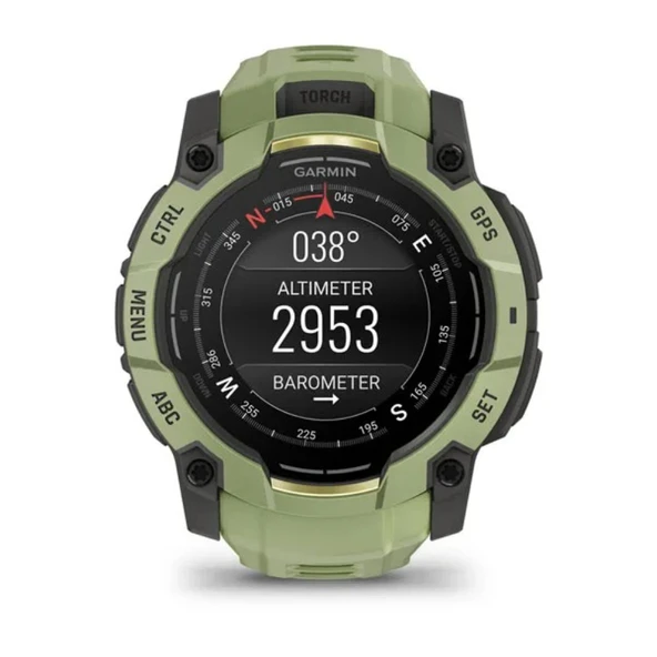 Garmin Instinct 3 – 50 mm AMOLED Eğrelti Yeşili - Resim 8