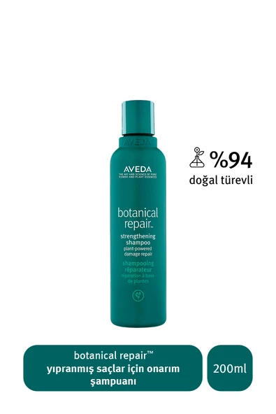 AVEDA Botanical Repair Yıpranmış Saçlar için Onarım Şampuanı 200ml ürün görseli 1
