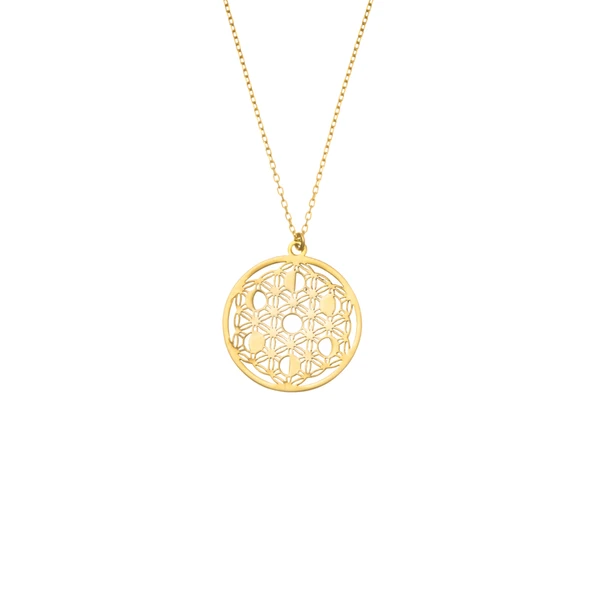 Moon Phases Kolye 925 Ayar Gümüş Minimalist Ay Evreleri Kolye Altın Kaplama Silver Rose Gold Seçenekli Kadın Kolye ürün görseli 1