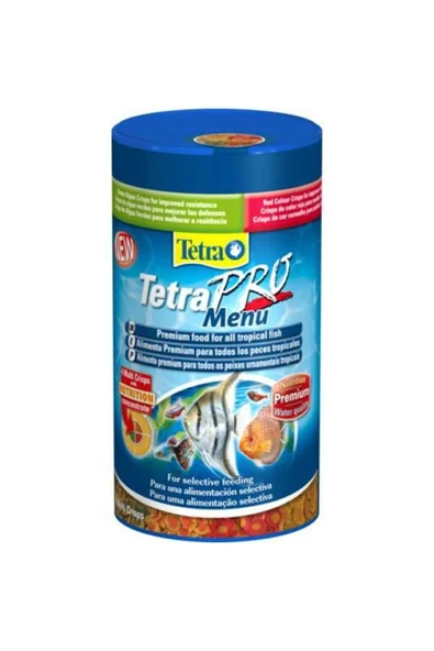 Tetra Pro Menu Tropikal Pul Balık Yemi 250 ml 64 gr ürün görseli 1