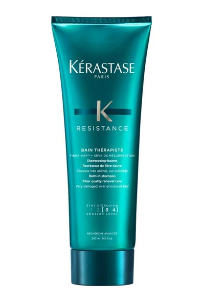 KERASTASE Resistance Çok Yıpranmış Ve Aşırı Işlem Görmüş Saçlar Için Onarıcı Şampuan 250 ml 250 ml ürün görseli 1