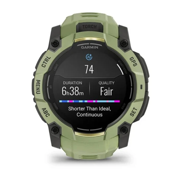 Garmin Instinct 3 – 50 mm AMOLED Eğrelti Yeşili - Resim 10