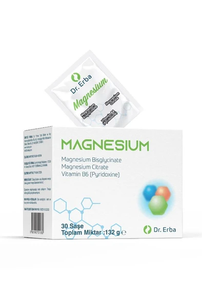 Dr Erba Magnesium ( Magnezyum, B6(Pridoksin) İçeren Takviye Edici Gıda ürün görseli 1