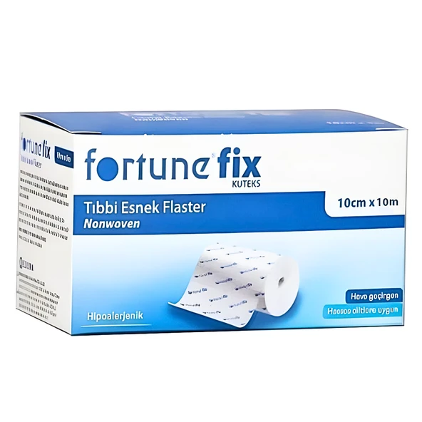 Kuteks Fortune Fix Tıbbi Esnek Flaster 10 cm x 10m 1 Adet ürün görseli 1