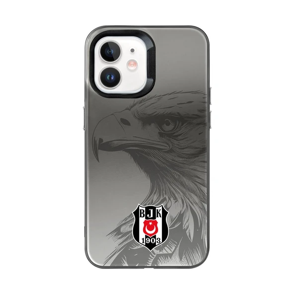 iPhone 12 Uyumlu Beşiktaş Premium Kartal Logo Lisanslı Telefon Kılıfı ürün görseli 1