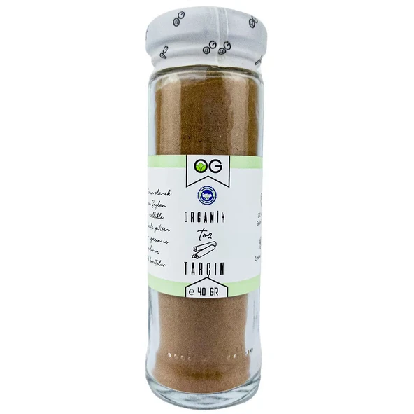 OG Organik Toz Tarçın 40gr ürün görseli 1