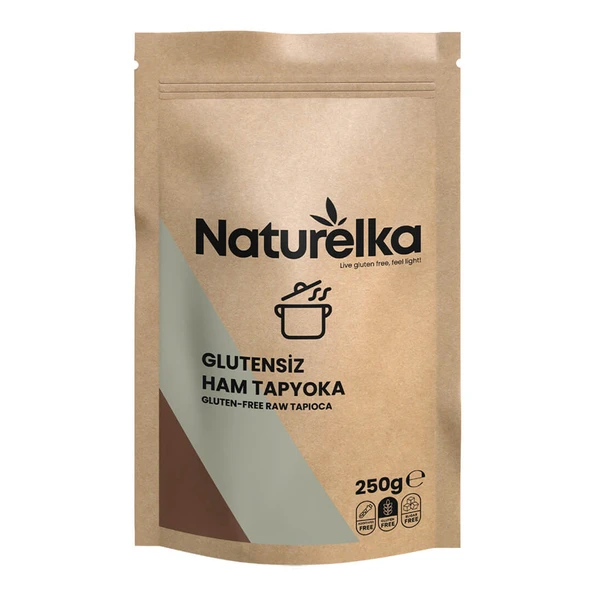 Naturelka Glutensiz Ham Tapyoka 250gr ürün görseli 1