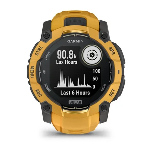 Garmin Instinct 3 – 45 mm, Turuncu / Gri - Resim 2