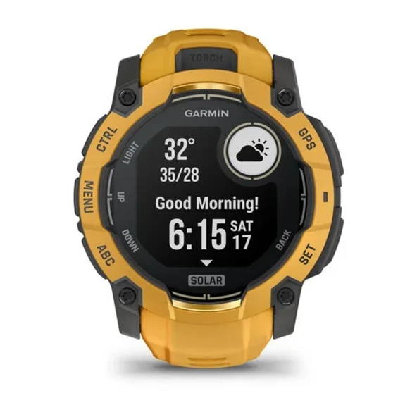 Garmin Instinct 3 – 45 mm, Turuncu / Gri - Resim 12