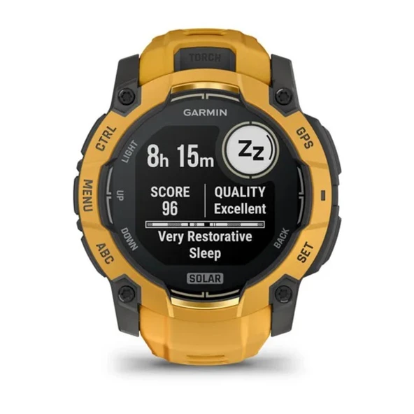 Garmin Instinct 3 – 45 mm, Turuncu / Gri - Resim 11