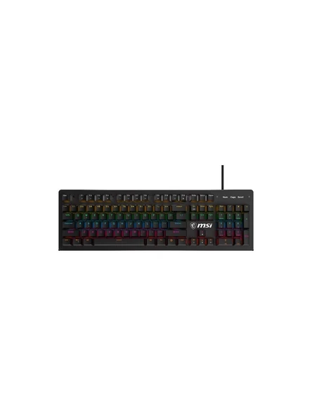 MSI Forge GK300 RGB Red Switch Kablolu Mekanik Oyuncu Klavyesi ürün görseli 1