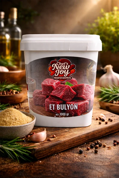Et Bulyon Toz 1000 gr Et Suyu Toz Bulyon Beef Bouillon ürün görseli 1