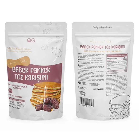 OG Hurmalı Pankek Karışımı 300gr - Resim 2