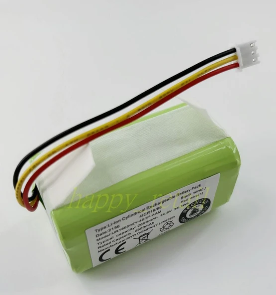 Trifo Ironpie M6 Robot Süpürge 2600 Mah 14.4 V Batarya – Orjinal Uyumlu Uzun Ömürlü, Yüksek Performans Pil ürün görseli 1