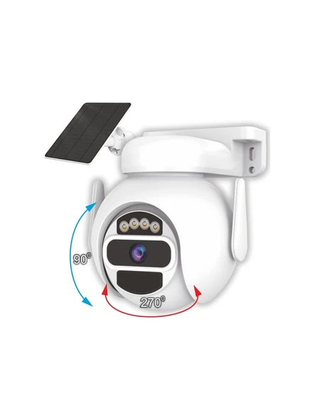 CATA CT 4053 Solar Sim Kartlı Dış Mekan Akıllı Kamera ürün görseli 1