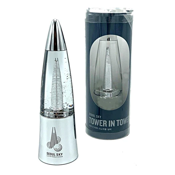 Güney Kore Seul Sky Tower Işıklı Küre 16 cm ürün görseli 1