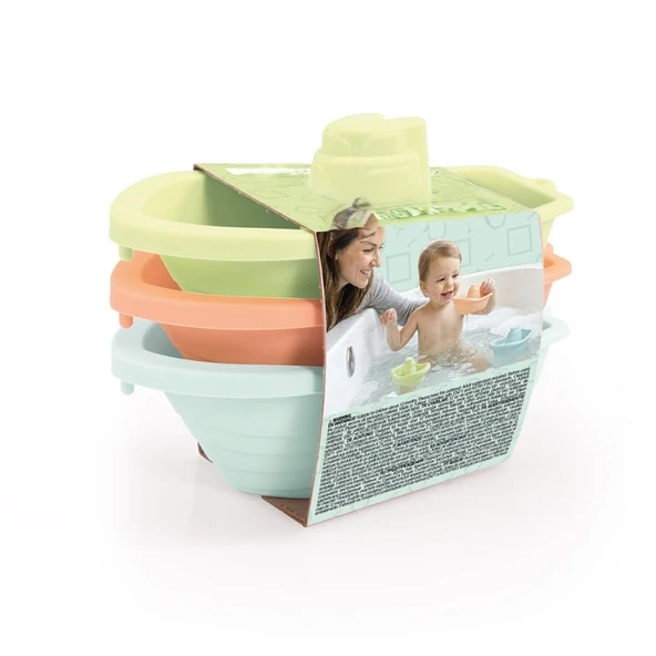5210 OYUNCAK BANYO OYUNCAĞI TEKNELER 3LÜ SET - Resim 3
