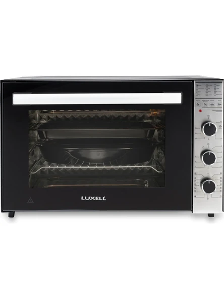 Luxell LX-9655 70 Litre 2500 Watt Inox Mini/Midi Fırın 15 Program ve Geniş Hacim Özellikleri ürün görseli 1