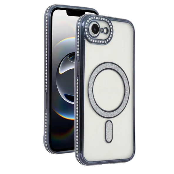 iPhone 17E Joke Simli Magneticsafe Kılıf - Siyah ürün görseli 1