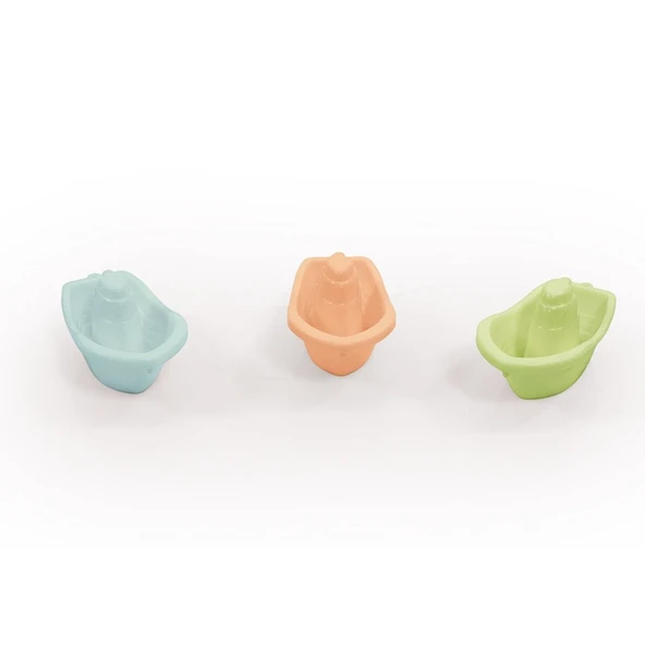 5210 OYUNCAK BANYO OYUNCAĞI TEKNELER 3LÜ SET ürün görseli 1
