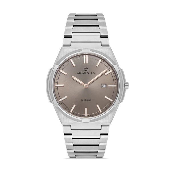 Momentus Crown Master EM390S-05SR Safir Erkek Kol Saati ürün görseli 1