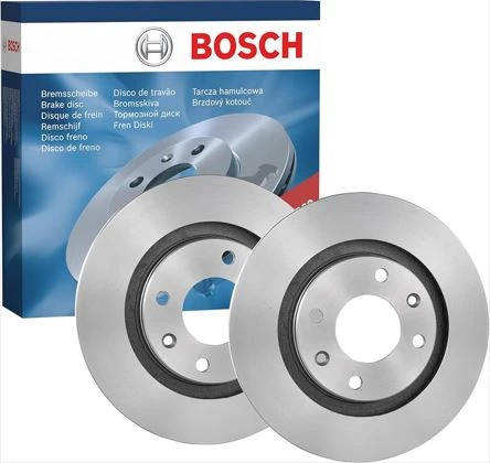 Bosch 0986479962 2002 ve sonrası model Hyundai Getz (1.3, 1.4, 1.6 benzinli) araçlar için tasarlanmış havalandırmalı (internal ventilated) ön fren diskidir ürün görseli 1