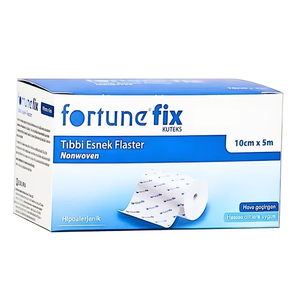 Kuteks Fortune Fix Tıbbi Esnek Flaster 10 cm x 5m 1 Adet ürün görseli 1