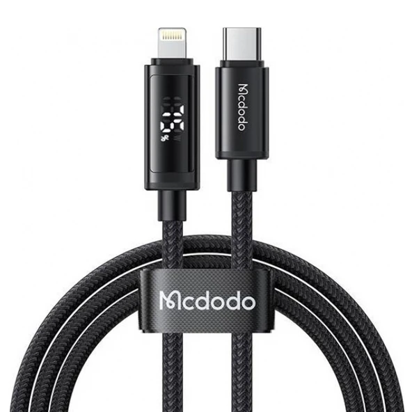 MCDODO CA-7990 Type-c To Lighning 36w Çift Led Ekranlı  Kablo 1.2m ürün görseli 1