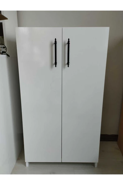 dekor fim DF15104B Çok Amaçlı Dolap Çift Kapalı, Raflı ve Banyo, Balkon, Mutfak ve Ofis Dolabı ürün görseli 1