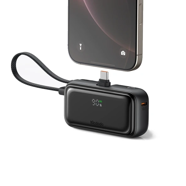 MCDODO MC-7760 5000mAh 22.5w Dahili Kablolu Powerbank ürün görseli 1