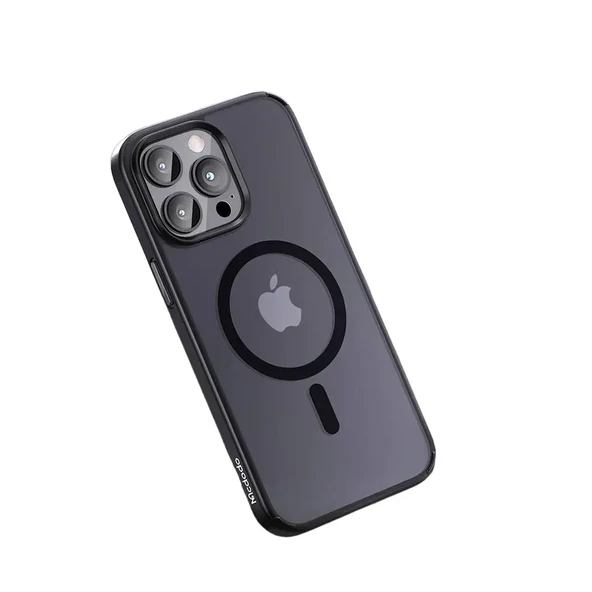 MCDODO PC-5351 iPhone 15 Plus Uyumlu MagSafe'li Kapak Siyah ürün görseli 1