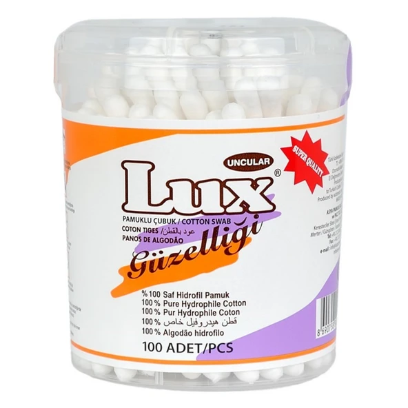 Lux Kulak Çubugu 100'lü ürün görseli 1