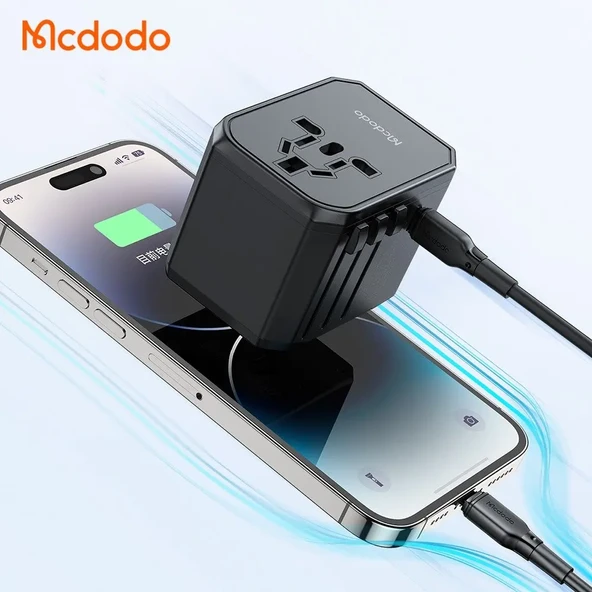 MCDODO CP-4290 33w Unıversal Şarj Adaptörü - Siyah - Resim 2