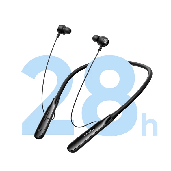 MCDODO HP-8940 Bluetooth Boyun Askılı Kablosuz Kulaklık Siyah ürün görseli 1