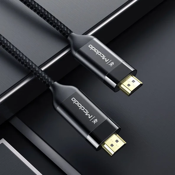MCDODO CA-7180 HDMI To HDMI 2.0 Cable 2m Siyah - Resim 3