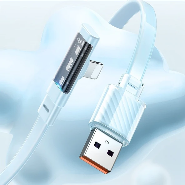 MCDODO CA-3415 Usb-ATo Lightning 3a 20w L Kablo 1.8m  Mavi ürün görseli 1