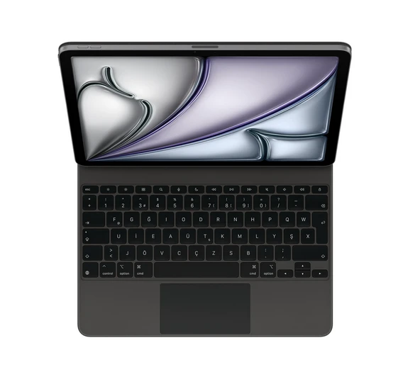 12.9 inç iPad Pro ve 13 inç iPad Air için Magic F Keyboard - Türkçe F DİZİLİM Klavye - Teşhir - SİYAH ürün görseli 1