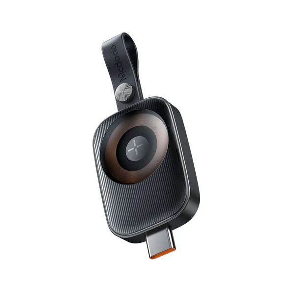 MCDODO CH-4993 Apple Watch İçin Type-C Manyetik Kablosuz Şarj Aleti Siyah ürün görseli 1