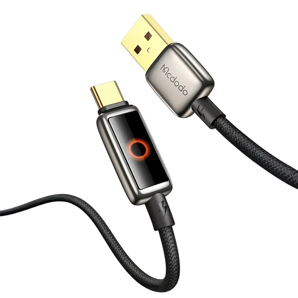 MCDODO CA-6650 100w Usb-A to Type-c Nefes Alan Işık Göstergeli Premium 1.2m Kablo ürün görseli 1