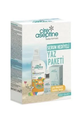 Cire Aseptine Baby Güneş Koruyucu SPF50 200 ml + Leke Gidermeye Yardımcı Serum 30 ml ürün görseli 1