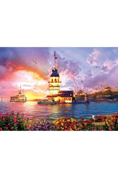 Art Puzzle Kız Kulesi 1000 Parça Puzzle 5179 ürün görseli 1