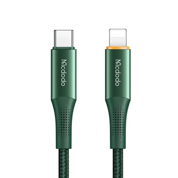 MCDODO CA-9963 20w Type-c To Lightning PD Data-şarj Kablosu 1.8m-yeşil ürün görseli 1