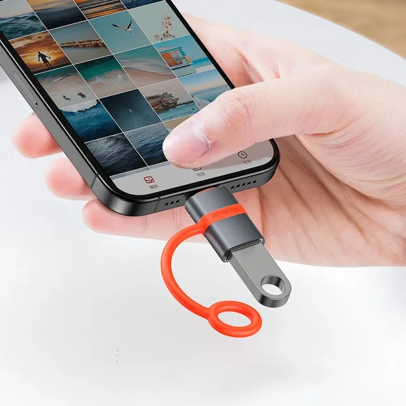 MCDODO OT-2600 2.0 Usb-ATo Lightning-otg - Gri - Resim 4