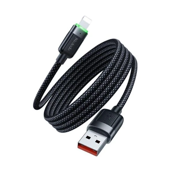 MCDODO CA-6000 Usb-A To Lightning 3a Manyetik Sarılabilir Kablo 1.2m ürün görseli 1