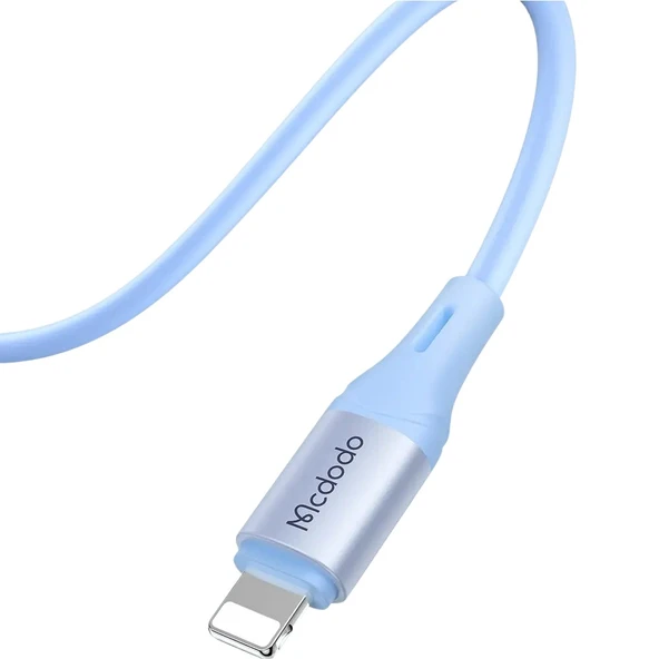 MCDODO CA-1834 36W Lightning Şarj Kablosu 1.2m Mavi ürün görseli 1