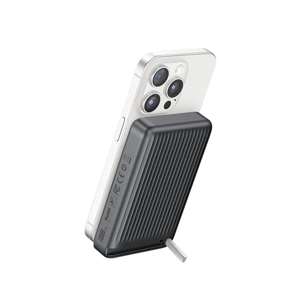 MCDODO MC-7811 10000mAh 30w  qİ2 Manyetik Stantlı Powerbank Siyah ürün görseli 1