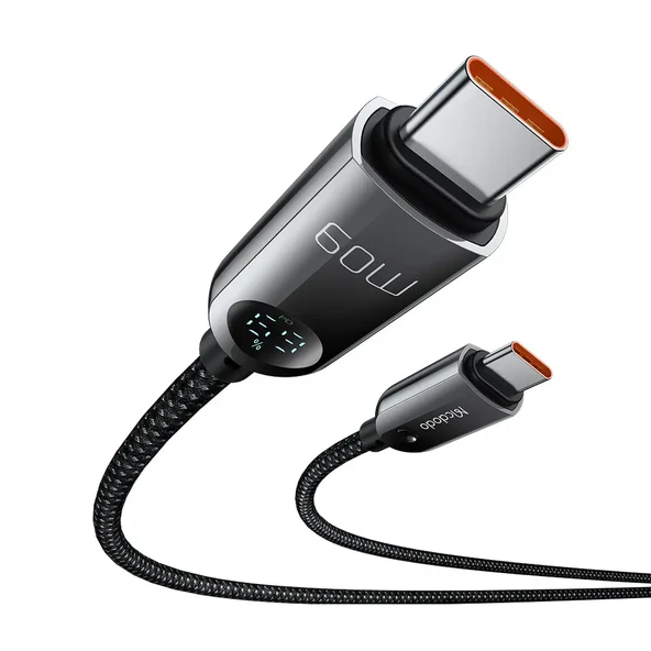 MCDODO CA-4780 60w Type-c to Type-c Dijital Hd Kablo 1.2m ürün görseli 1